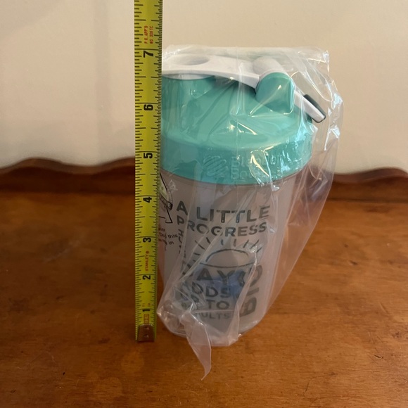 12 oz "A Little Progress" Blender Bottle Shaker Cup - New in Plastic! - Picture 2 of 7